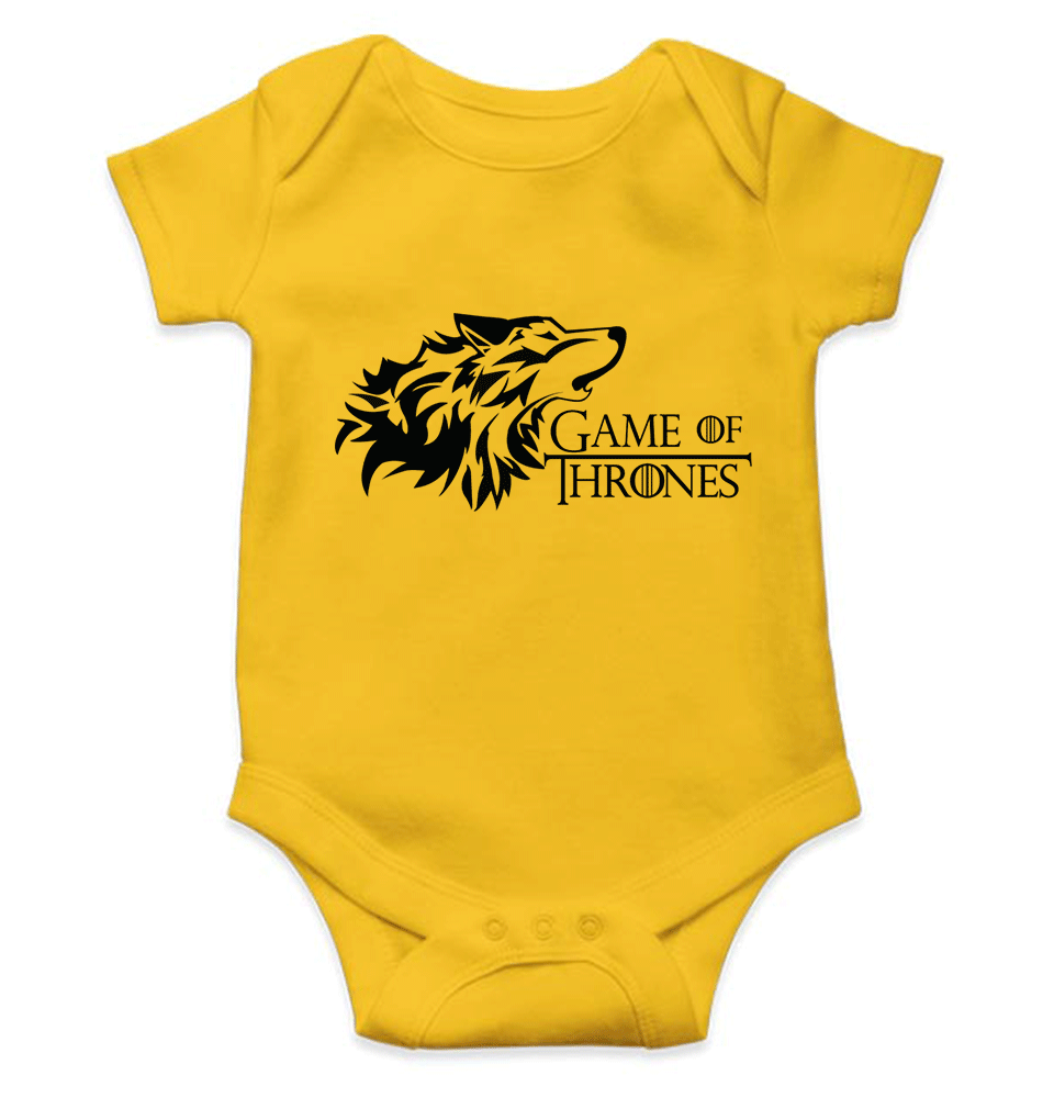 GOT Game Of Thrones Winter Coming Rompers for Baby Boy- FunkyTradition FunkyTradition