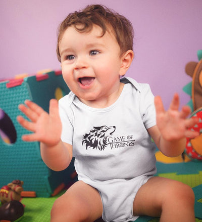 GOT Game Of Thrones Winter Coming Rompers for Baby Boy- FunkyTradition FunkyTradition