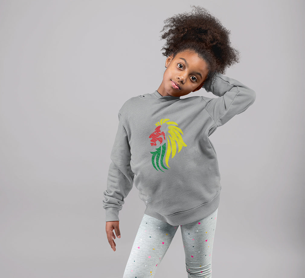 Lion Girl Hoodies-FunkyTeesClub
