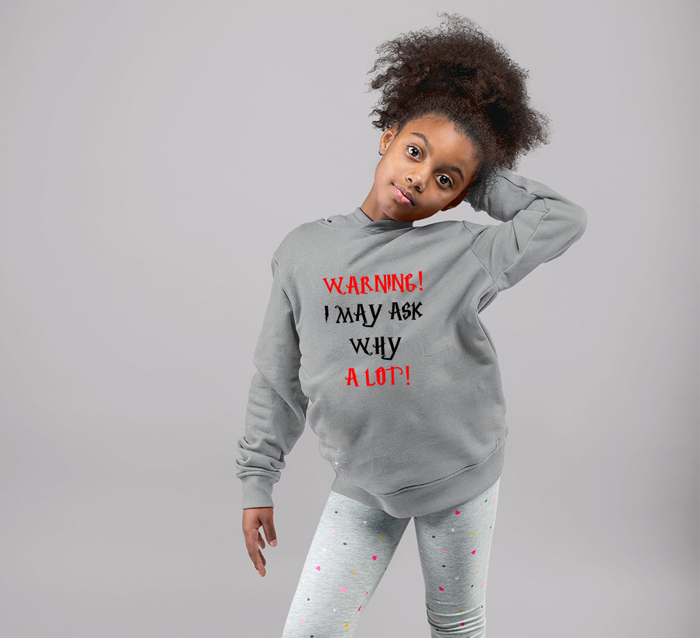 Warning Girl Hoodies-FunkyTeesClub