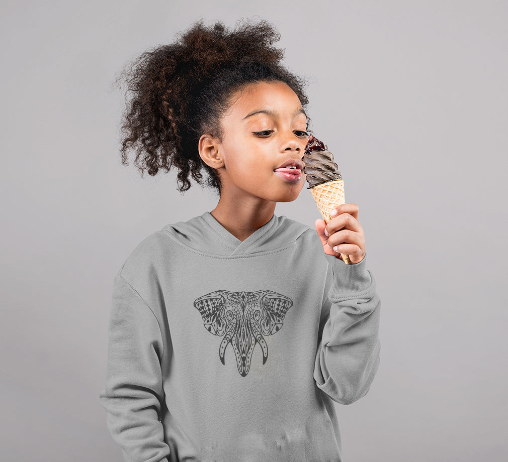 ETHINIC ELEPHANT Girl Hoodies-FunkyTeesClub