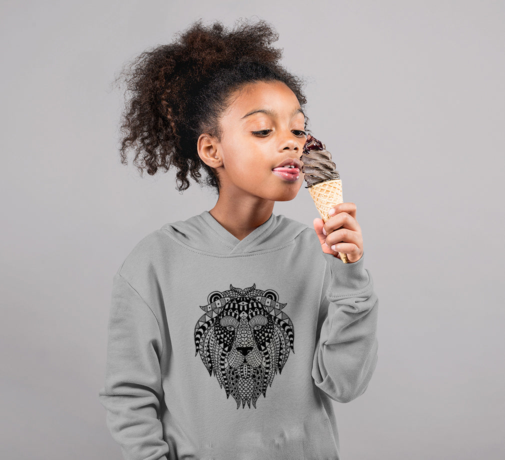 LION Girl Hoodies-FunkyTeesClub