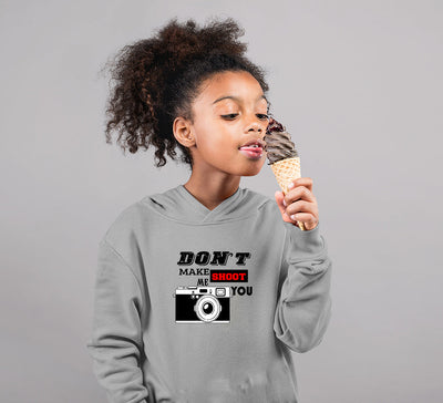 don't make me shoot u Girl Hoodies-FunkyTeesClub