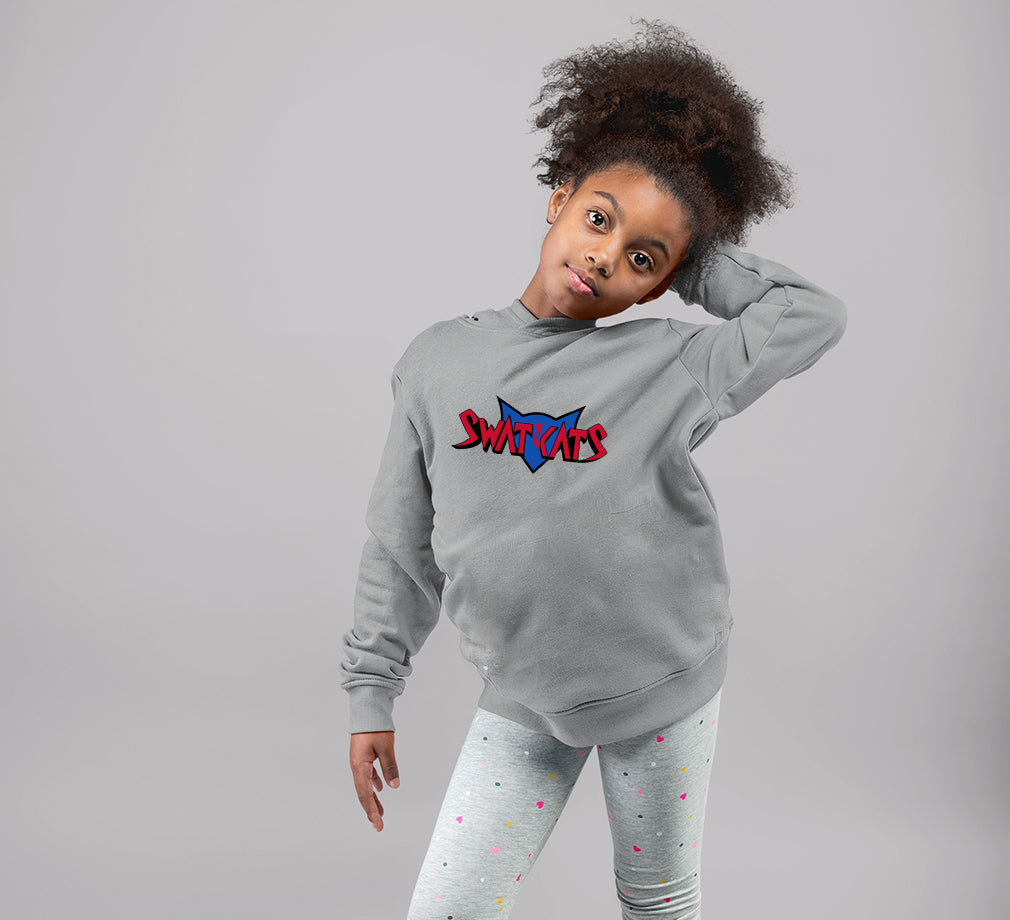 Swat Kats Logo Girl Hoodies-FunkyTeesClub