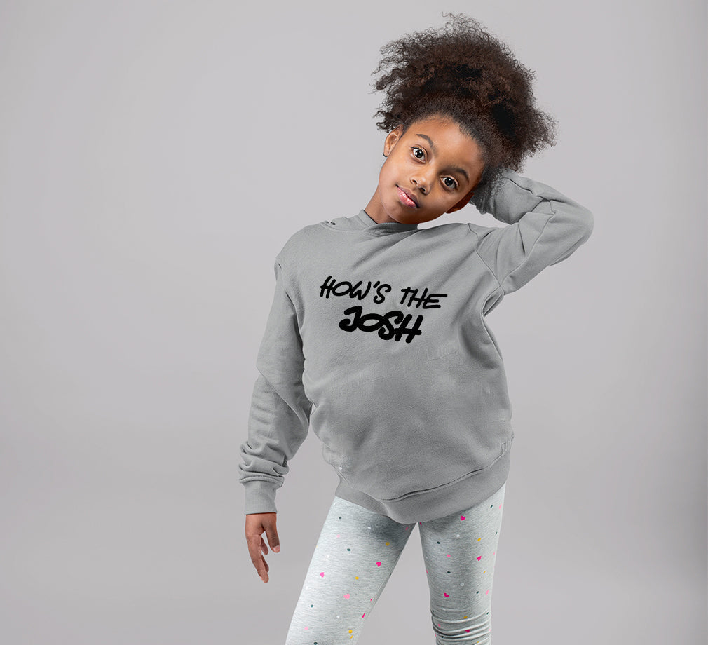 How's The Josh Girl Hoodies-FunkyTeesClub