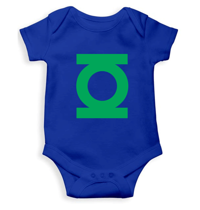 Green Lantern Rompers for Baby Boy- FunkyTradition FunkyTradition