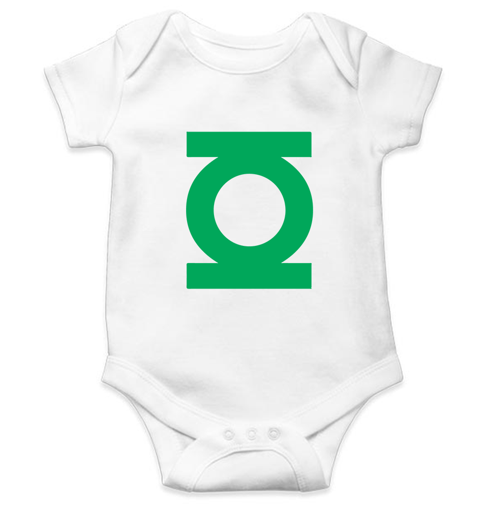 Green Lantern Rompers for Baby Boy- FunkyTradition FunkyTradition
