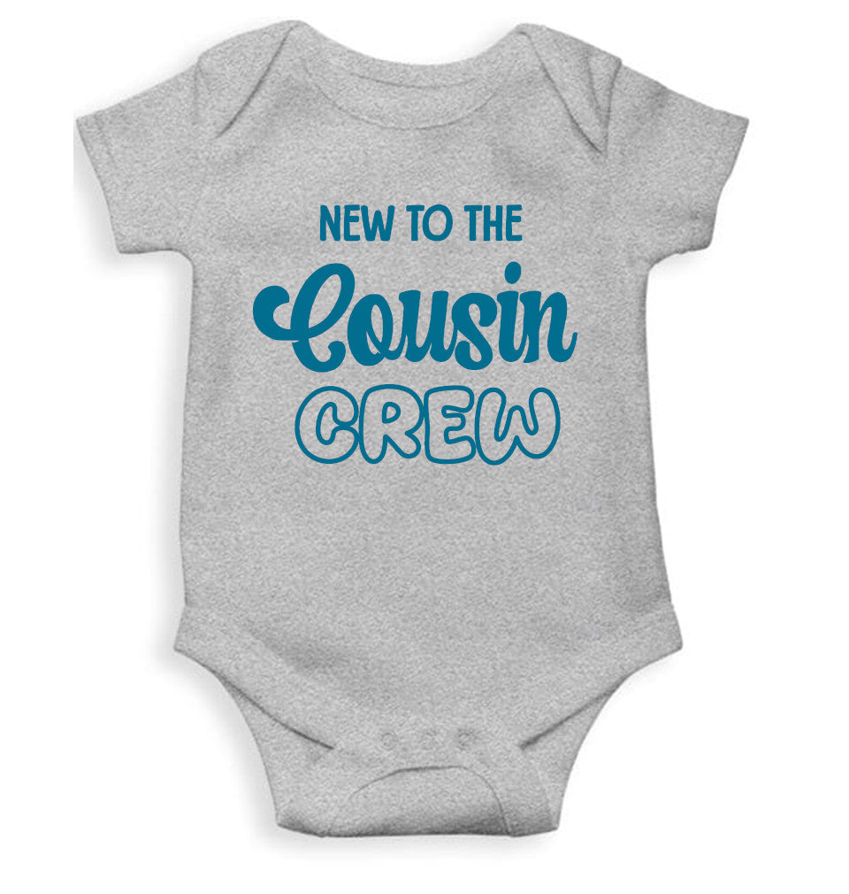 New To Cousin Crew Rakshabadhan Rompers for Baby Boy- FunkyTeesClub