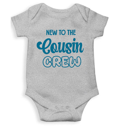 New To Cousin Crew Rakshabadhan Rompers for Baby Boy- FunkyTeesClub