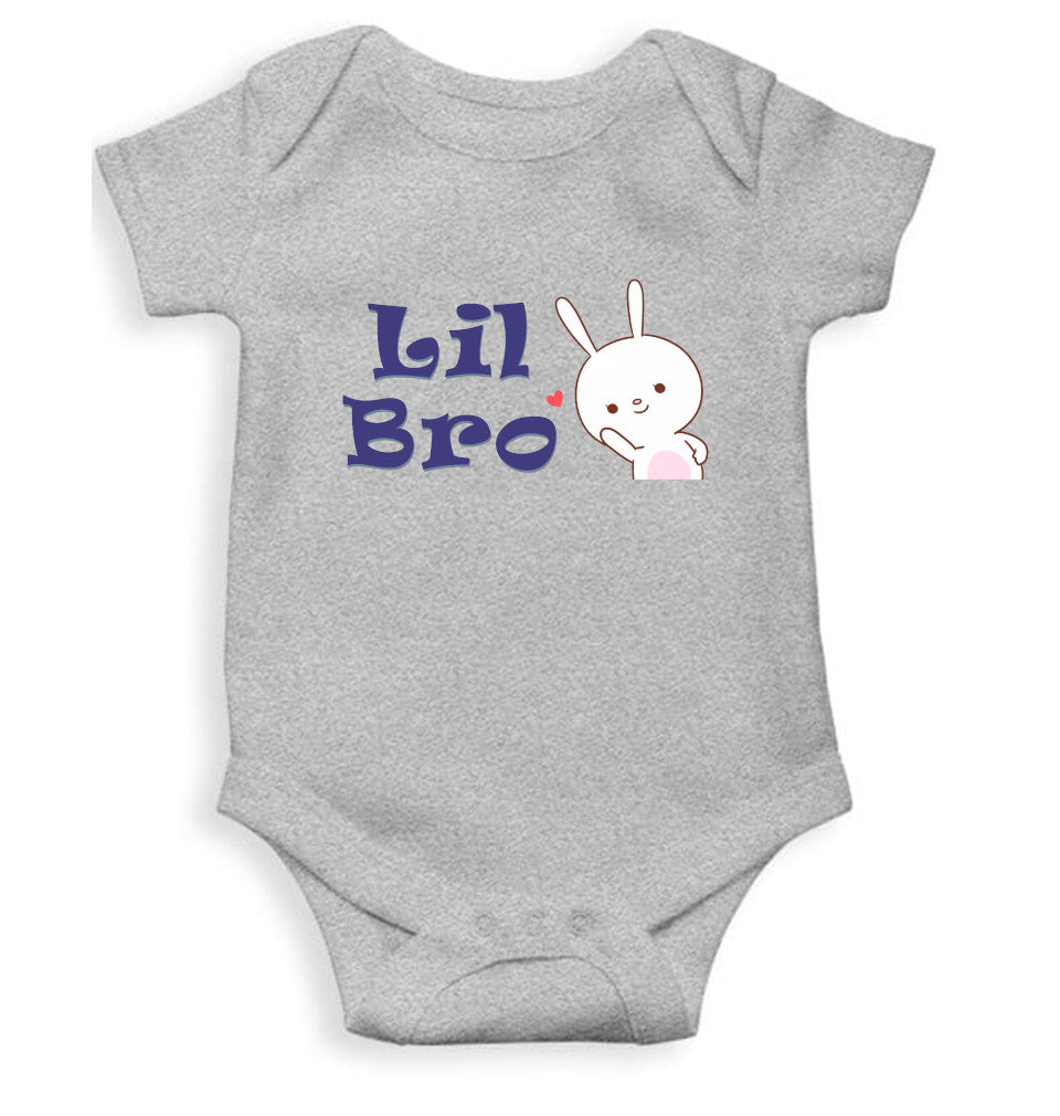 Little Bro Rakshabadhan Rompers for Baby Boy- FunkyTeesClub