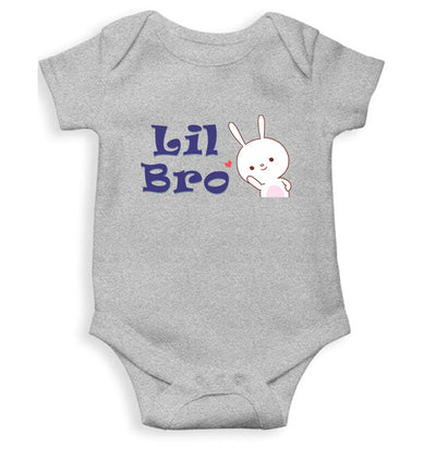 Little Bro Rakshabadhan Rompers for Baby Boy- FunkyTeesClub