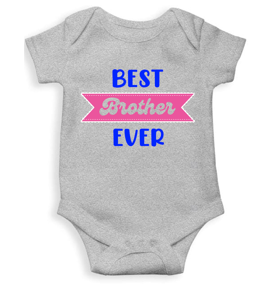 Best Brother Ever Rakshabadhan Rompers for Baby Boy- FunkyTeesClub