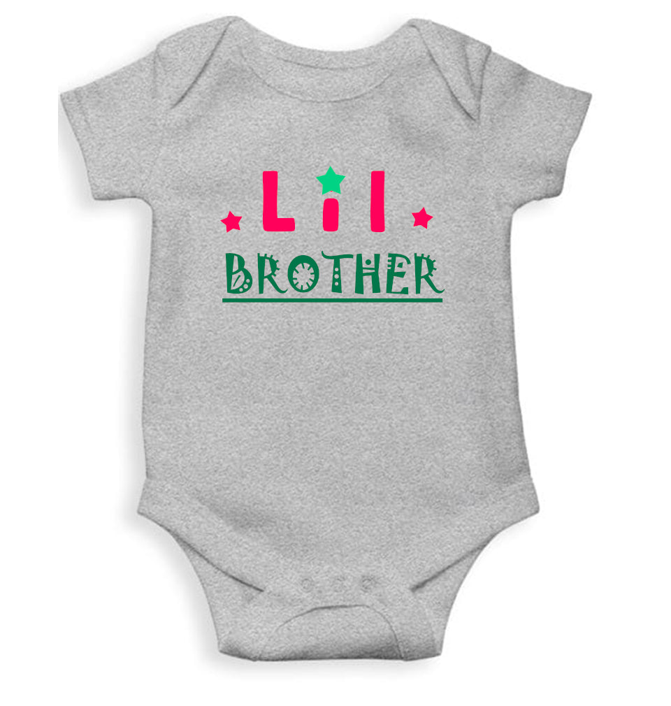 Lil Brother Rakshabadhan Rompers for Baby Boy- FunkyTeesClub
