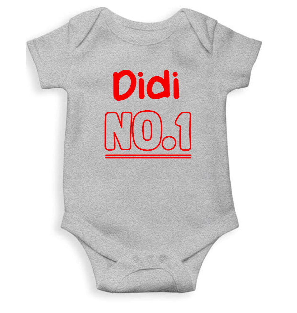 Didi No.1 Rakshabandhan Rompers for Baby Girl- FunkyTeesClub