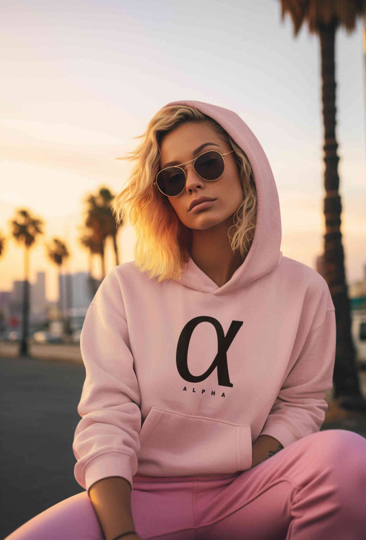 Alpha Hoodies for Women-FunkyTeesClub