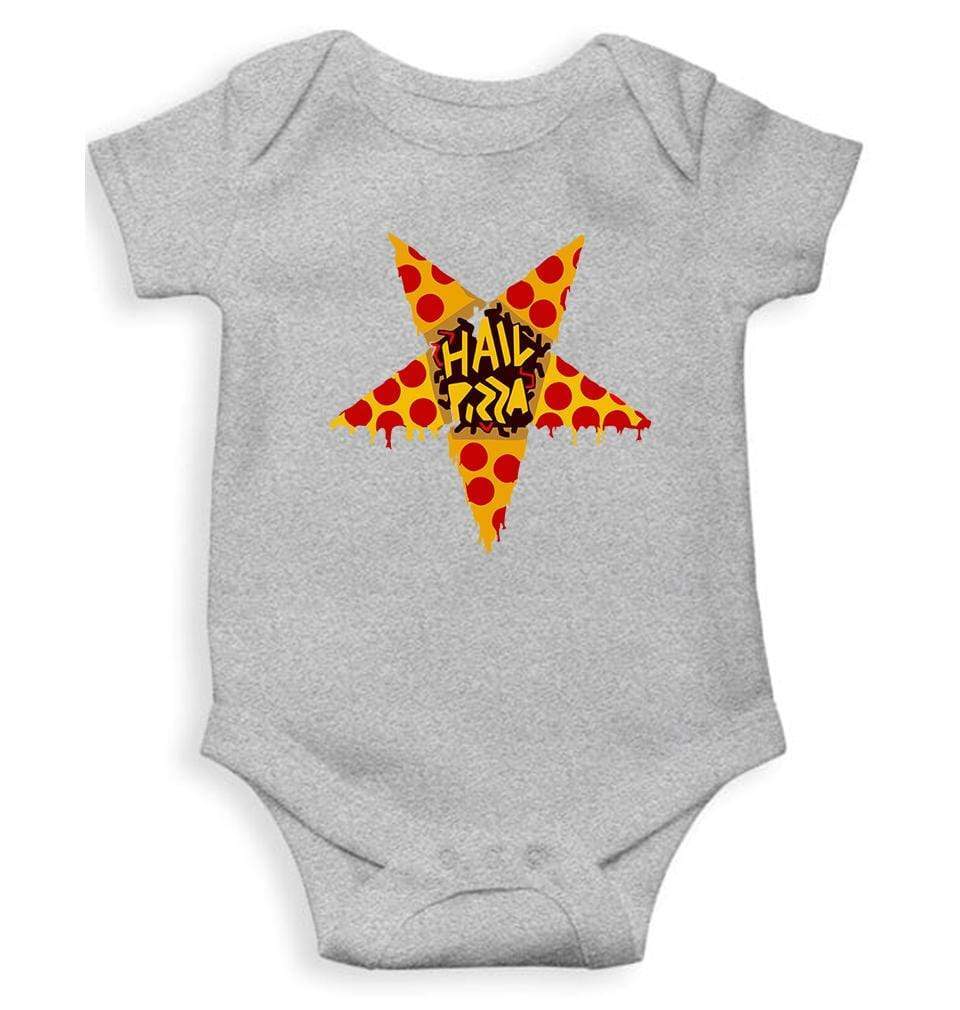 Hail Pizza Rompers for Baby Girl- FunkyTradition FunkyTradition