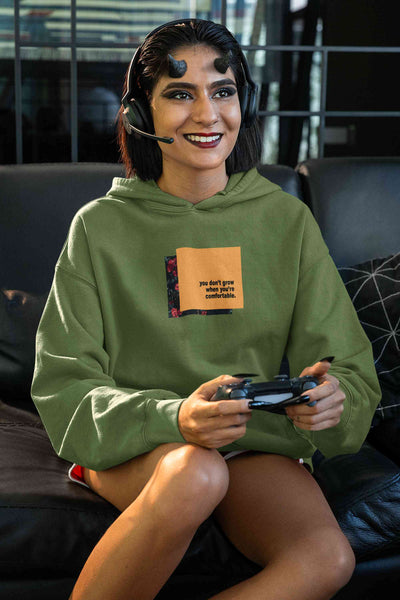 You Dont Grow Minimals Hoodies for Women-FunkyTeesClub