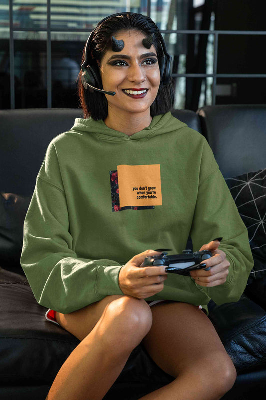 You Dont Grow Minimals Hoodies for Women-FunkyTeesClub