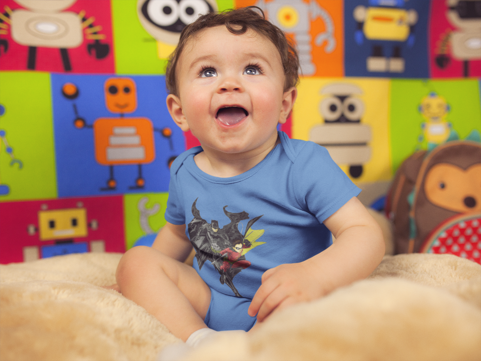 Superhero Rompers for Baby Boy -FunkyTeesClub