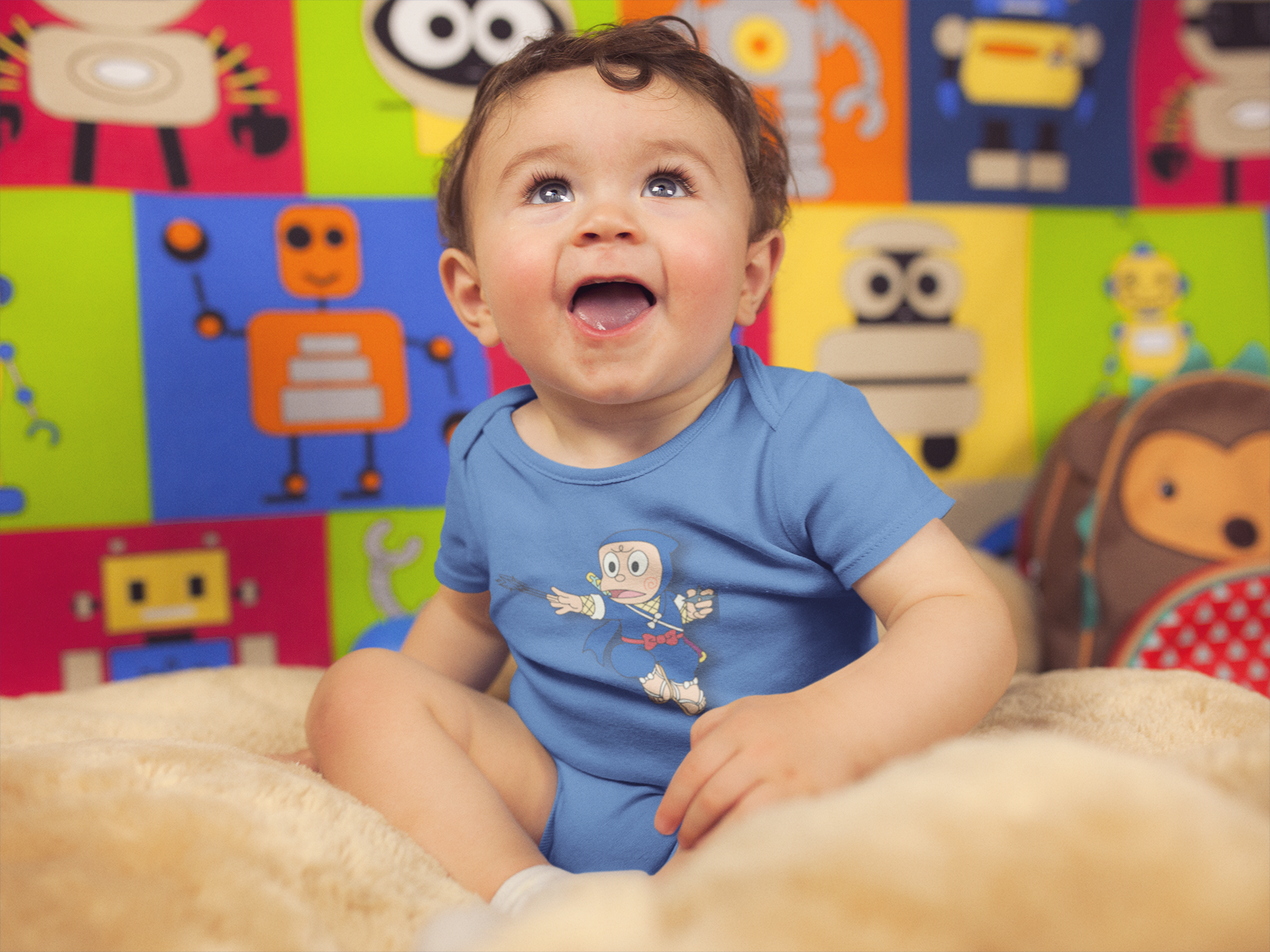 Cute Cartoon Rompers for Baby Boy -FunkyTeesClub