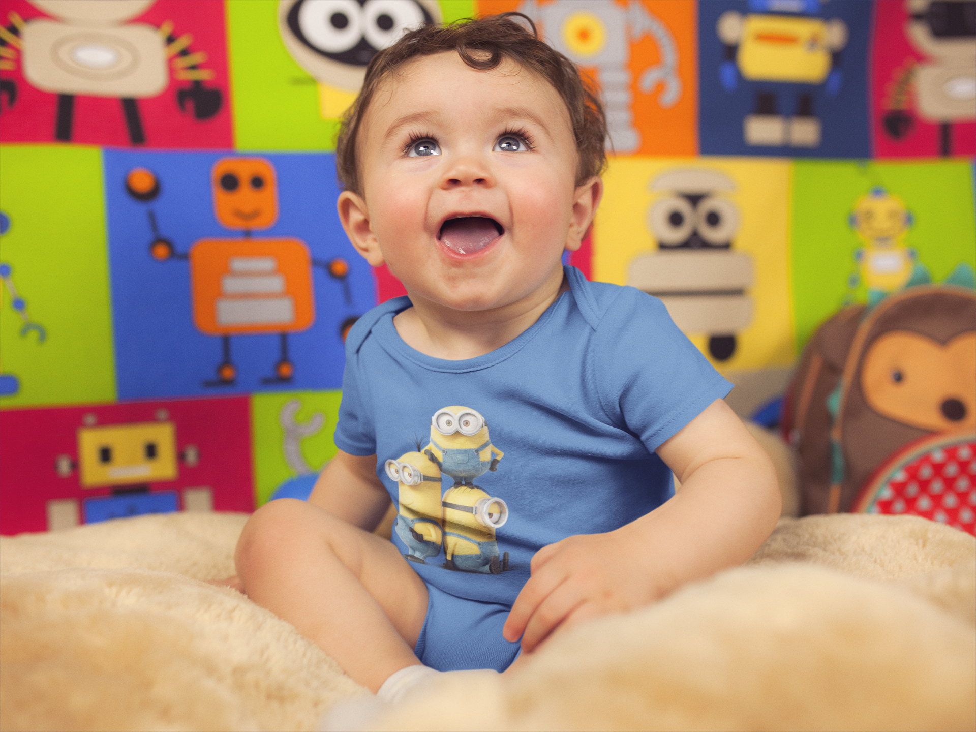 Cute Cartoon Rompers for Baby Boy -FunkyTeesClub