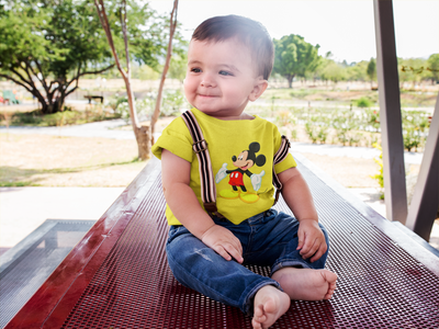 Cute Cartoon Half Sleeves T-Shirt for Boy-FunkyTeesClub