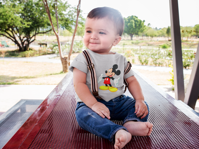 Cute Cartoon Half Sleeves T-Shirt for Boy-FunkyTeesClub
