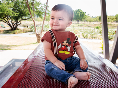 Cute Cartoon Half Sleeves T-Shirt for Boy-FunkyTeesClub