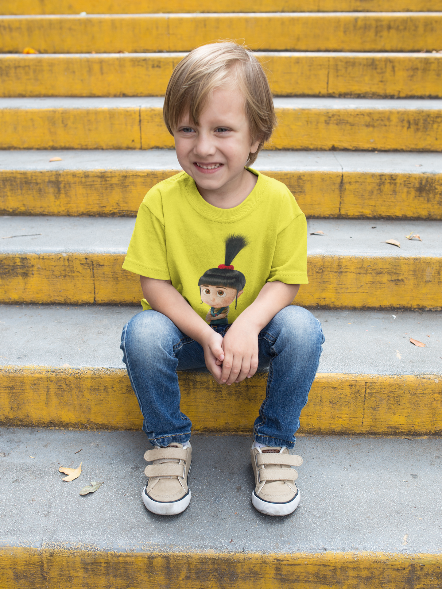 Cute Cartoon Half Sleeves T-Shirt for Boy-FunkyTeesClub