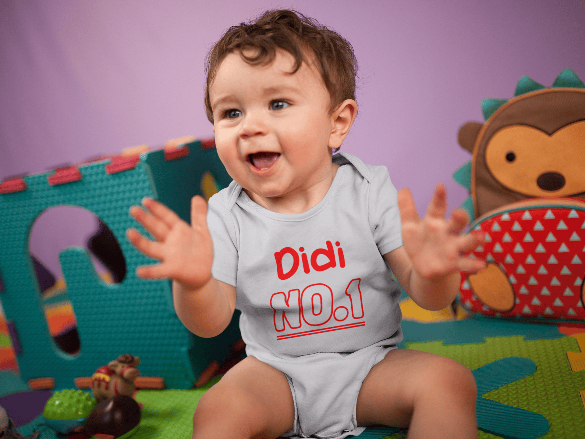Didi No.1 Rakshabadhan Rompers for Baby Boy- FunkyTeesClub