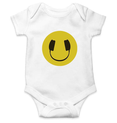HeadPhone Eye Rompers for Baby Girl- FunkyTradition FunkyTradition