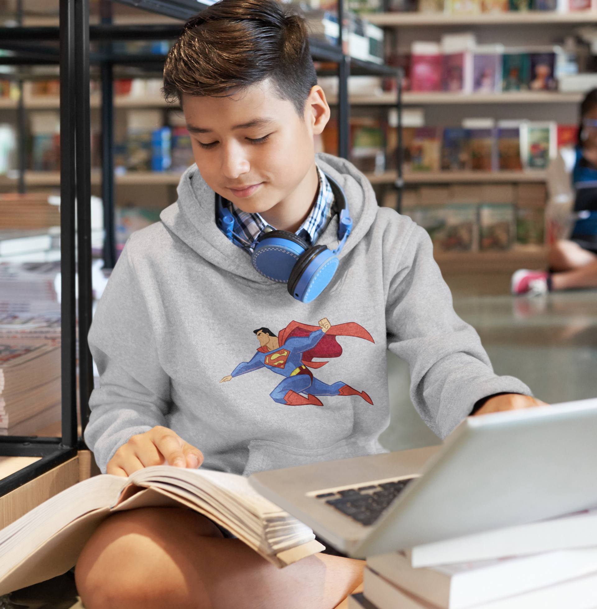 Superhero Boy Hoodies-FunkyTeesClub