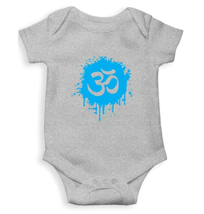Hindi Om Rompers for Baby Boy- FunkyTradition FunkyTradition