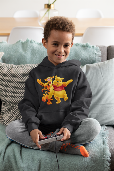 Cute Cartoon Boy Hoodies-FunkyTeesClub