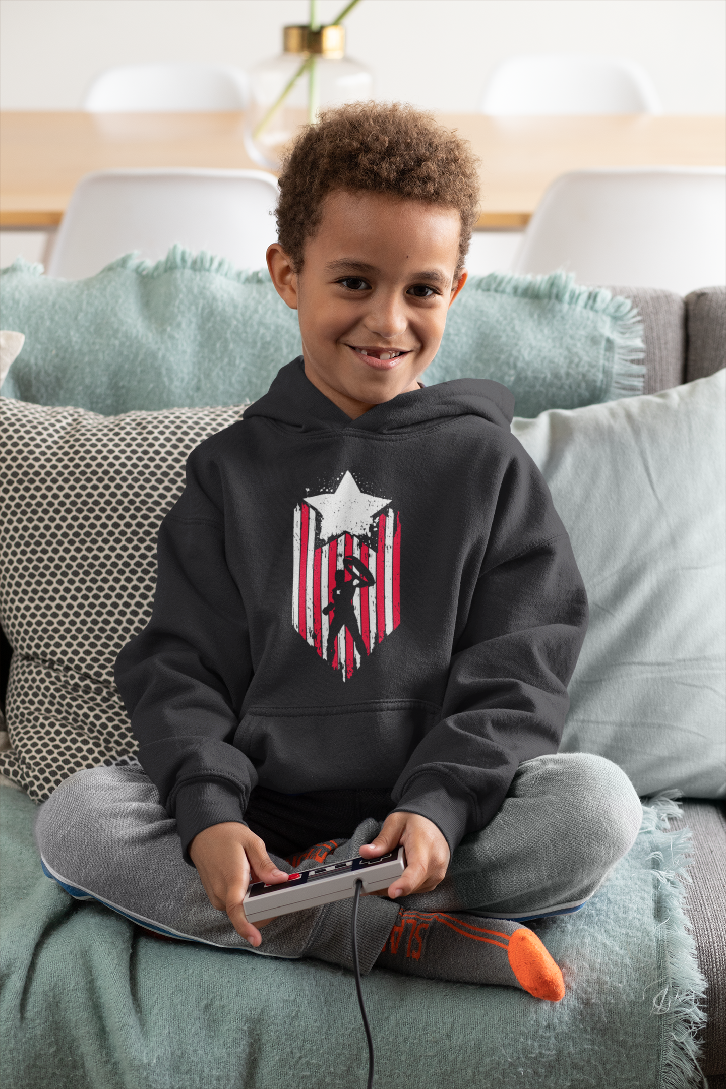 Captain America Web Series Boy Hoodies-FunkyTeesClub