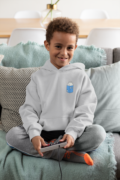 Milk Minimal Boy Hoodies-FunkyTeesClub