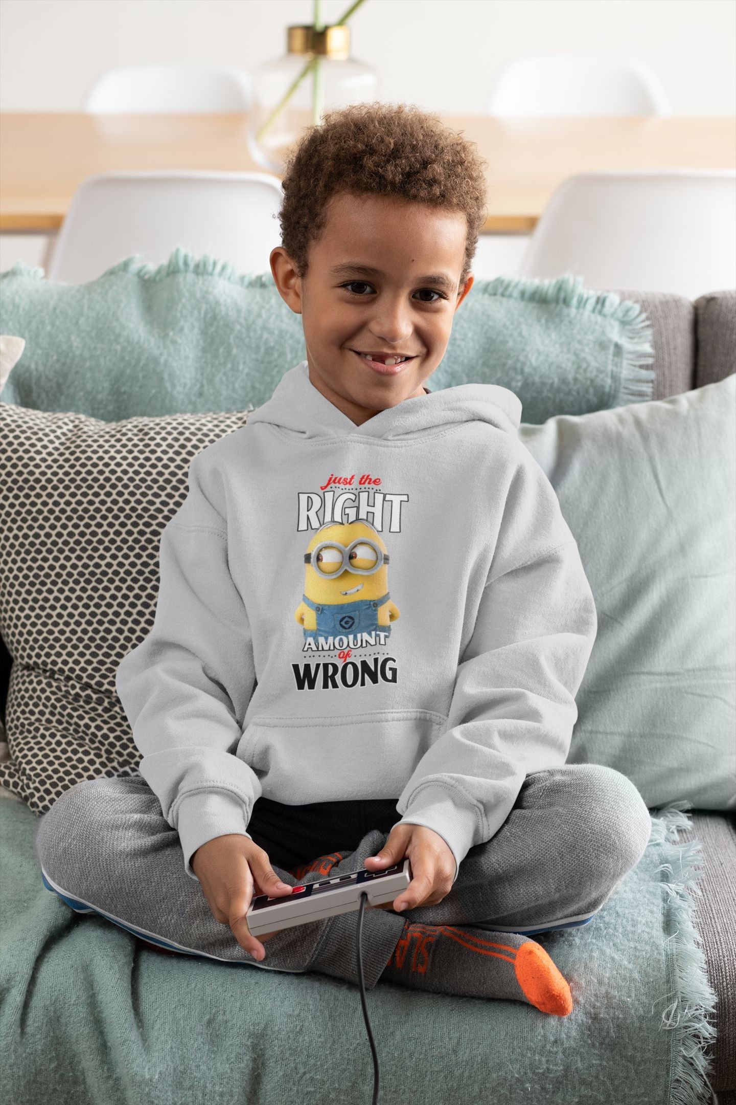 Cartoon Quotes Boy Hoodies-FunkyTeesClub