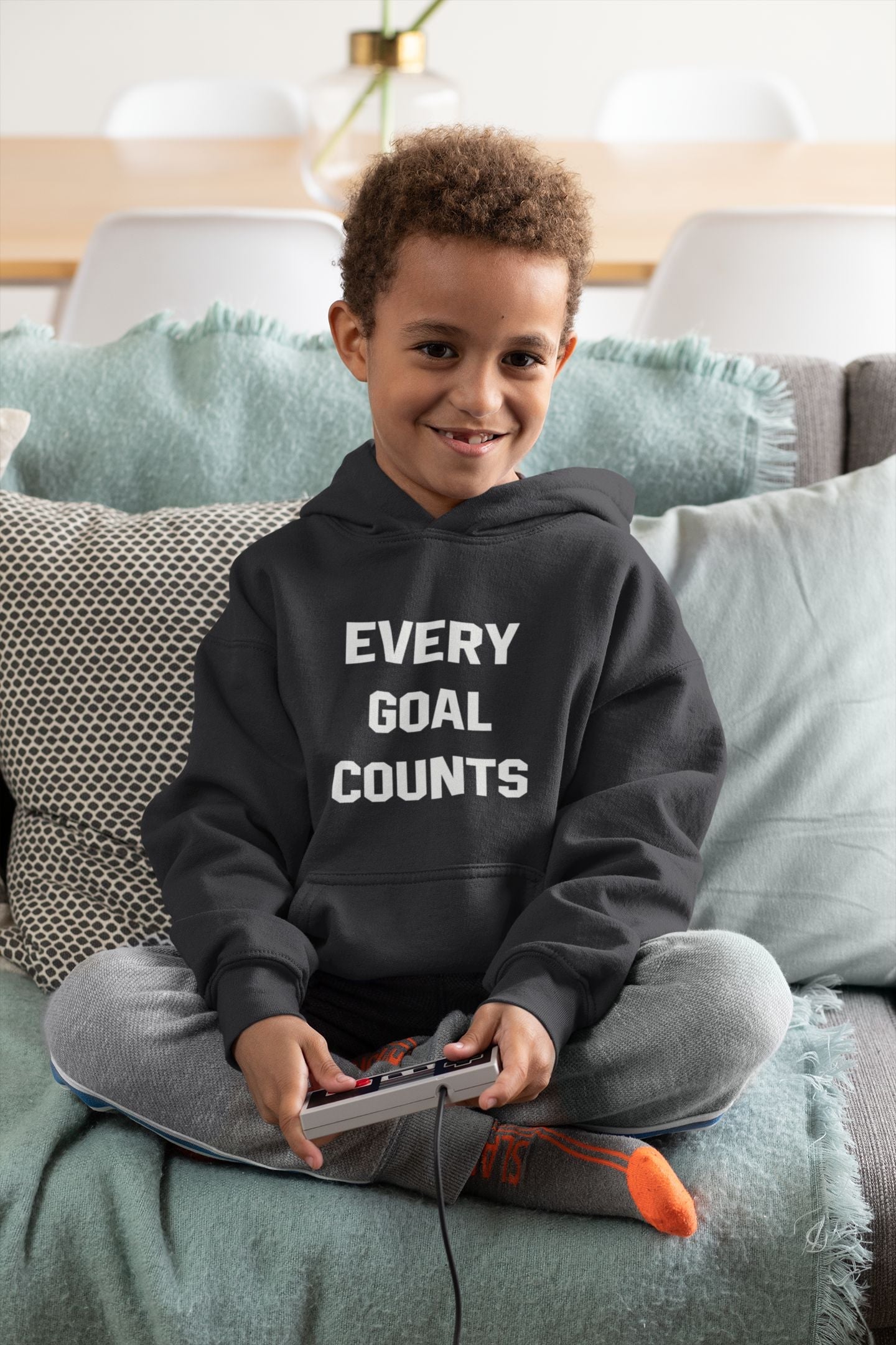 Every Goals Counts Boy Hoodies-FunkyTeesClub