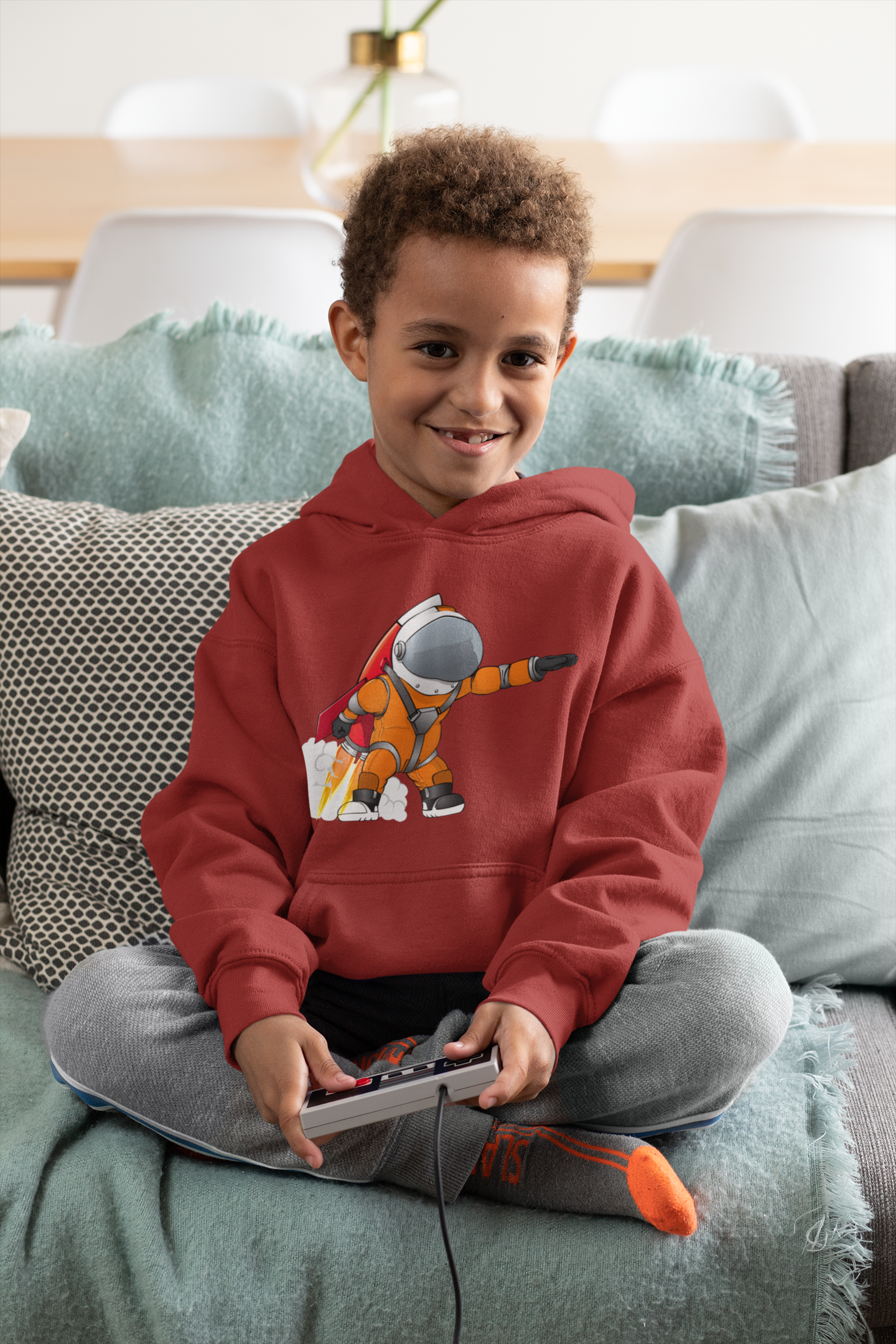 Future Astronaut Boy Hoodies-FunkyTeesClub