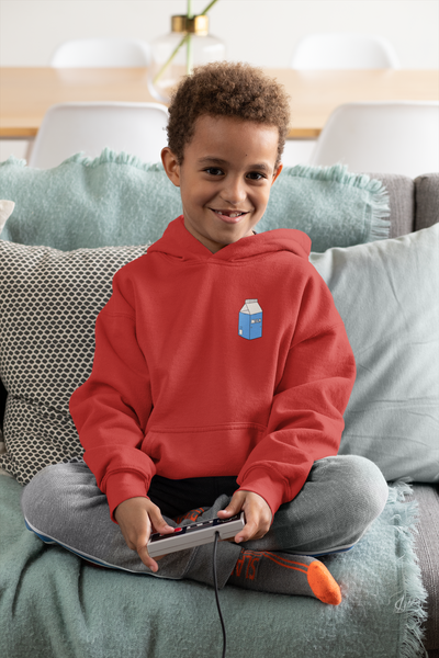 Milk Minimal Boy Hoodies-FunkyTeesClub