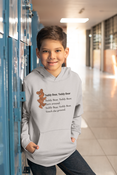 Teddy Bear Teddy Bear Poem Boy Hoodies-FunkyTeesClub