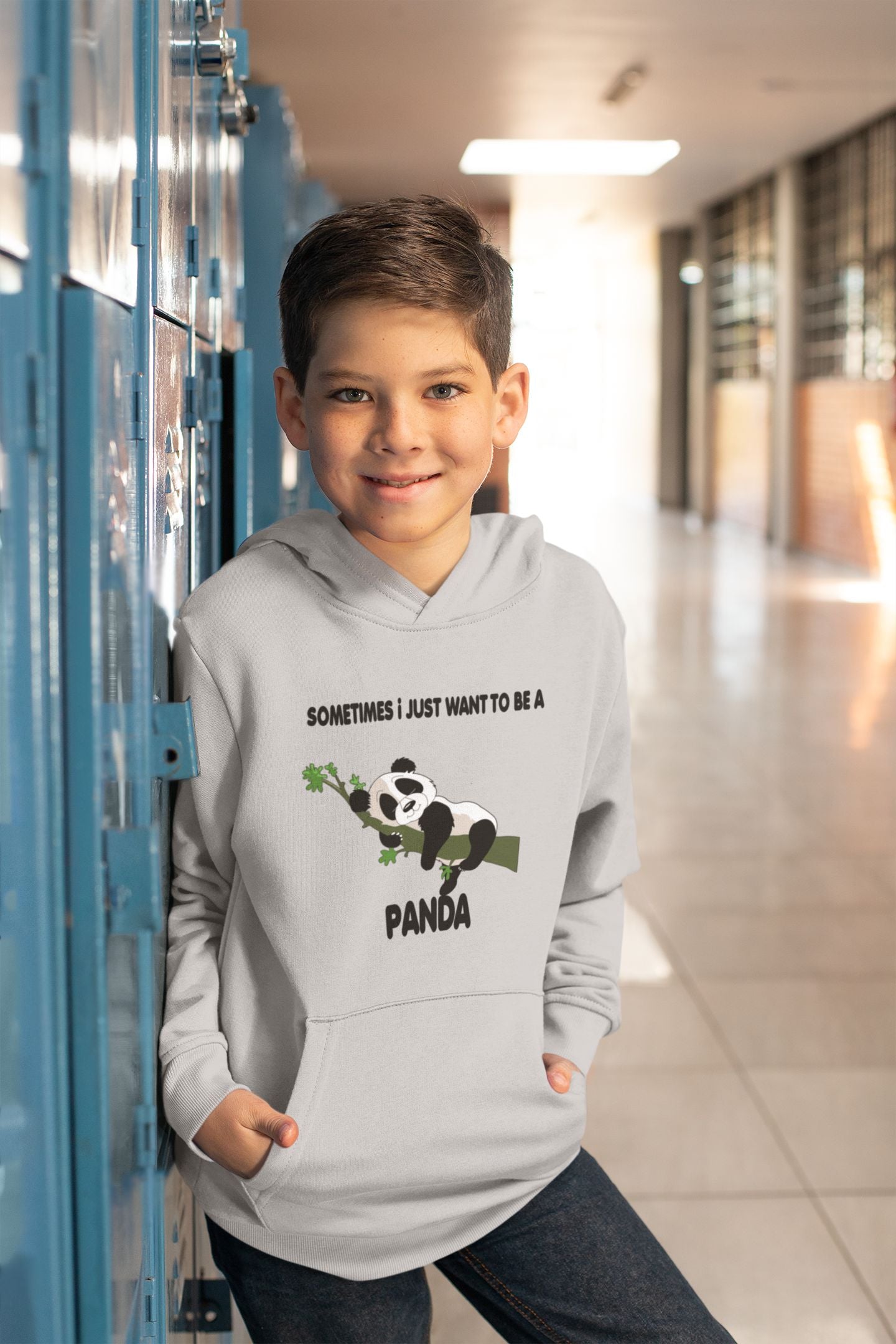 Sleeping Panda Boy Hoodies-FunkyTeesClub