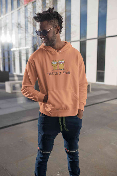 Stoned Bird Minimals Men Hoodies-FunkyTeesClub