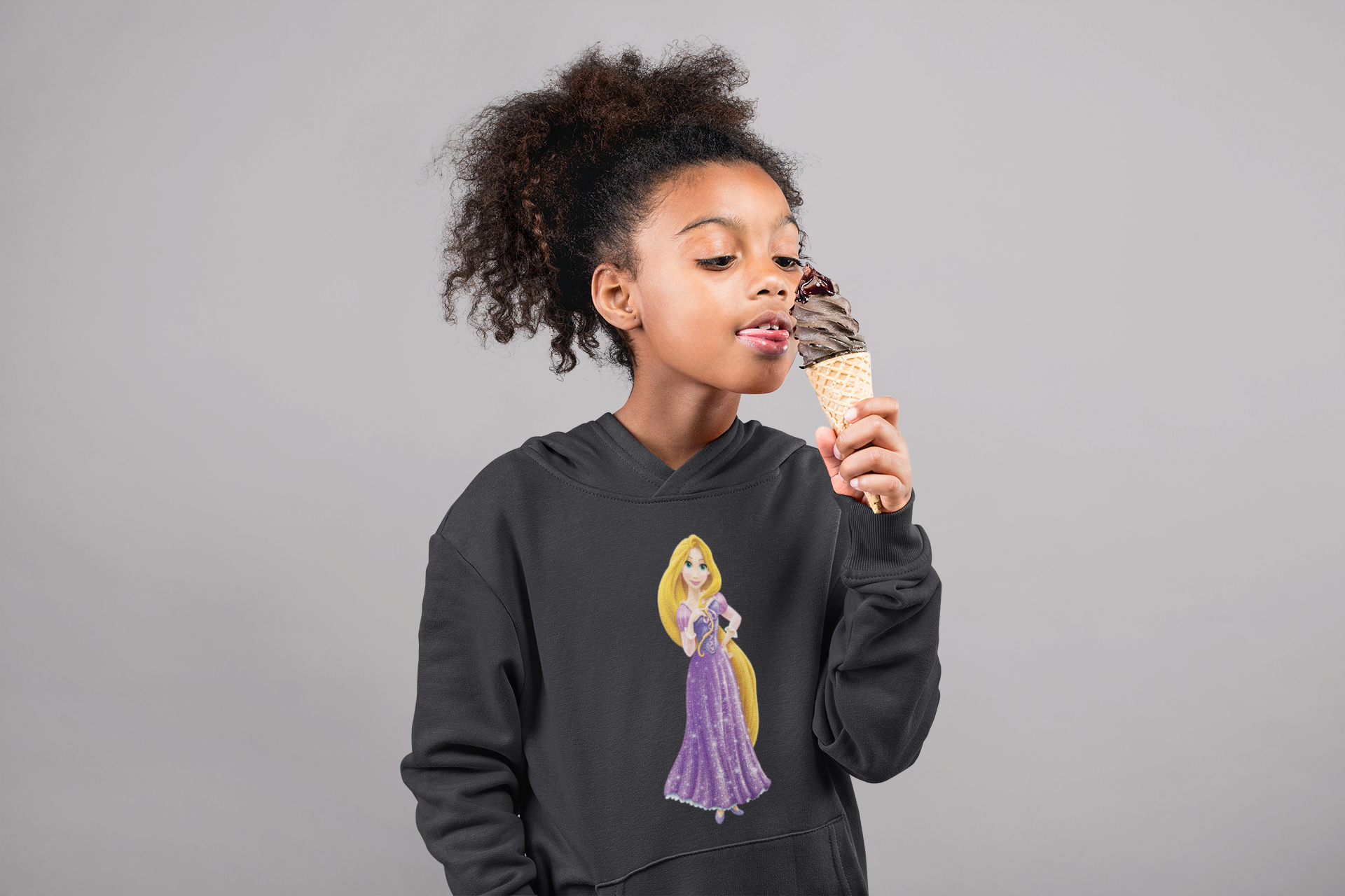 Cute Princess Girl Hoodies-FunkyTeesClub