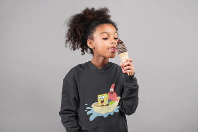 Cute Cartoon Girl Hoodies-FunkyTeesClub