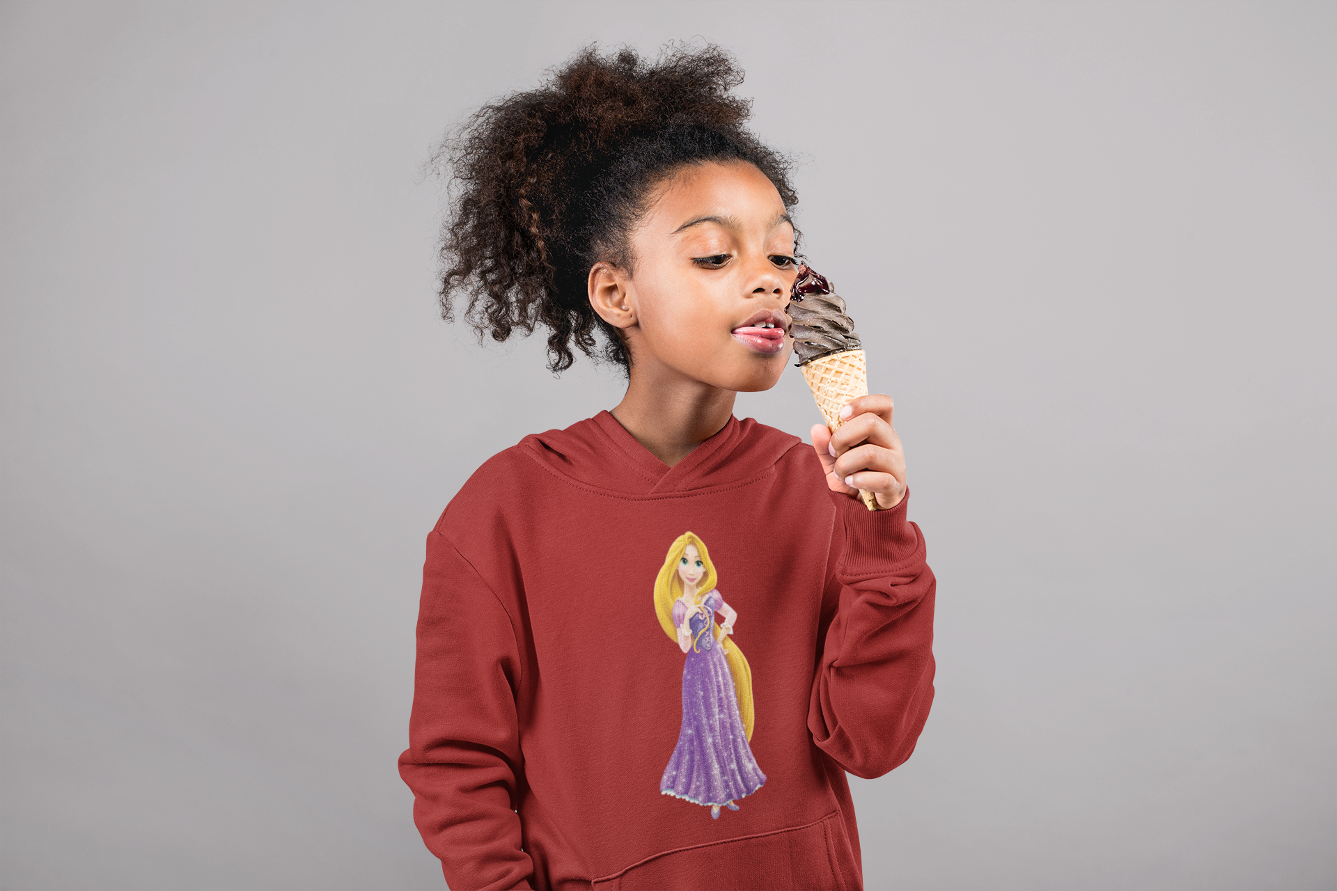 Cute Princess Girl Hoodies-FunkyTeesClub