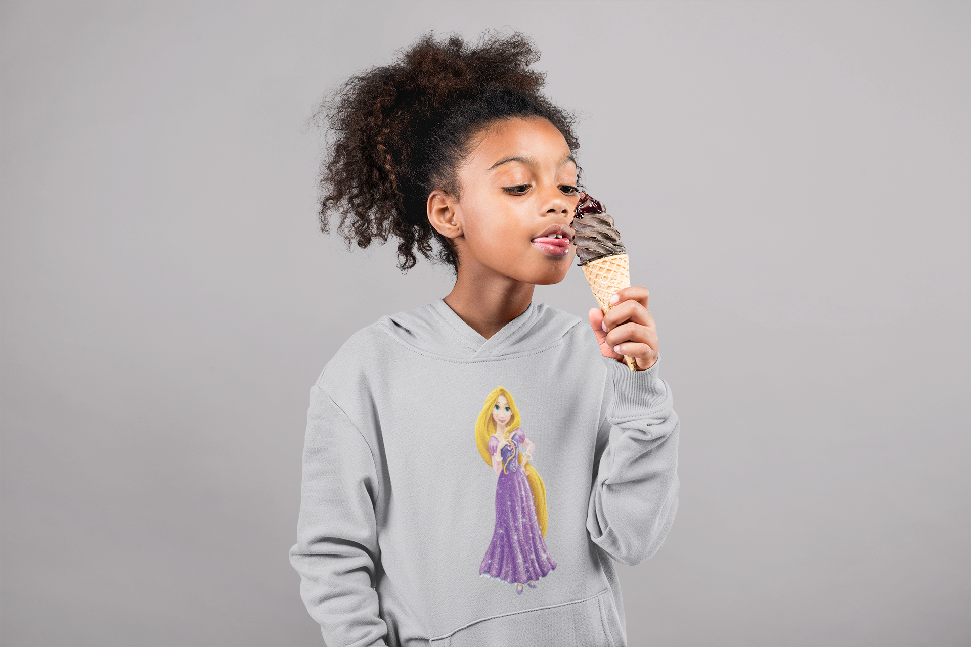 Cute Princess Girl Hoodies-FunkyTeesClub
