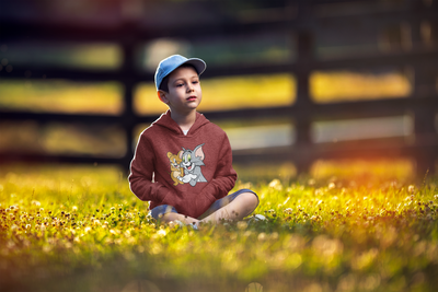 Cute Cartoon Boy Hoodies-FunkyTeesClub