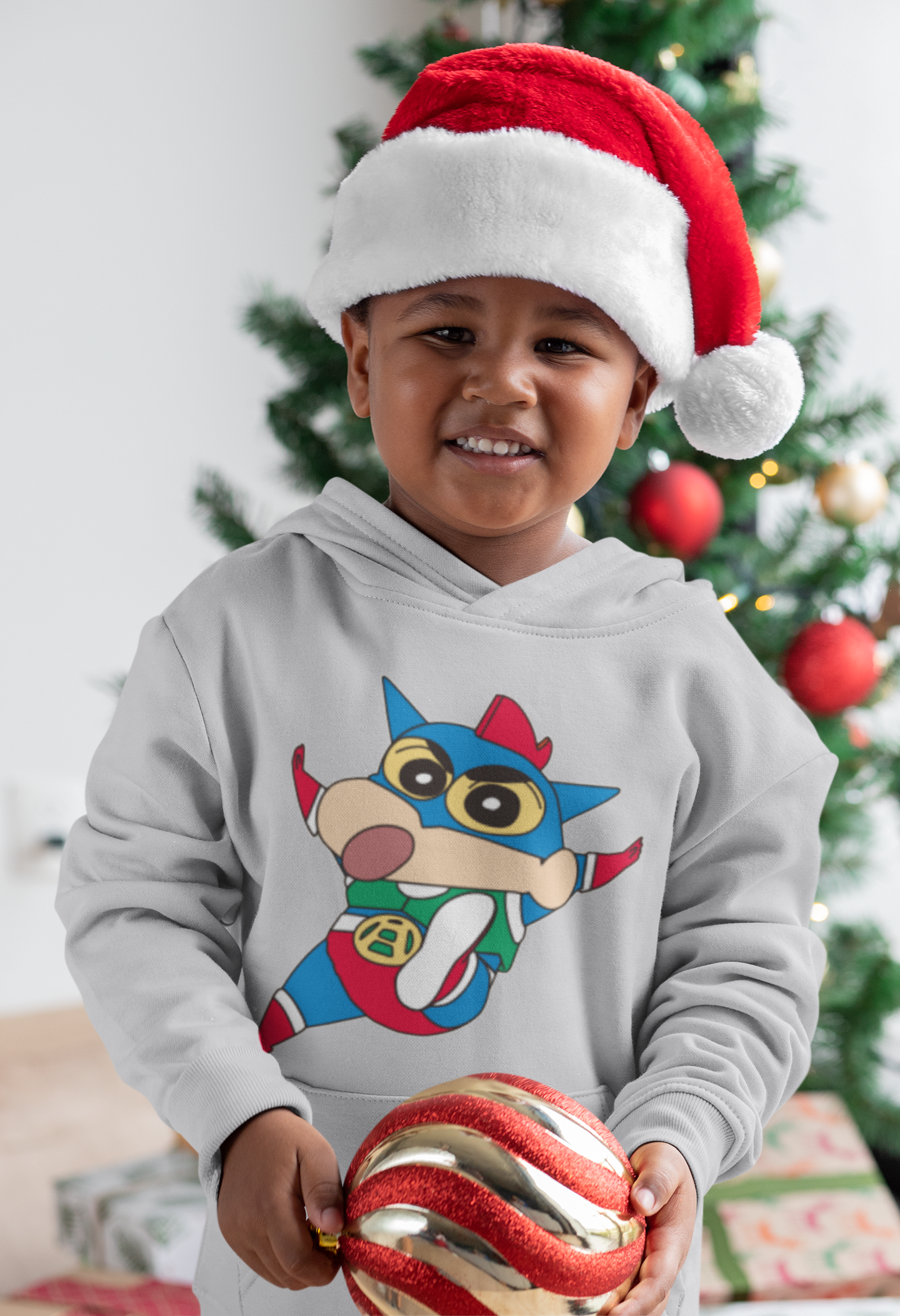 Cute Cartoon Boy Hoodies-FunkyTeesClub