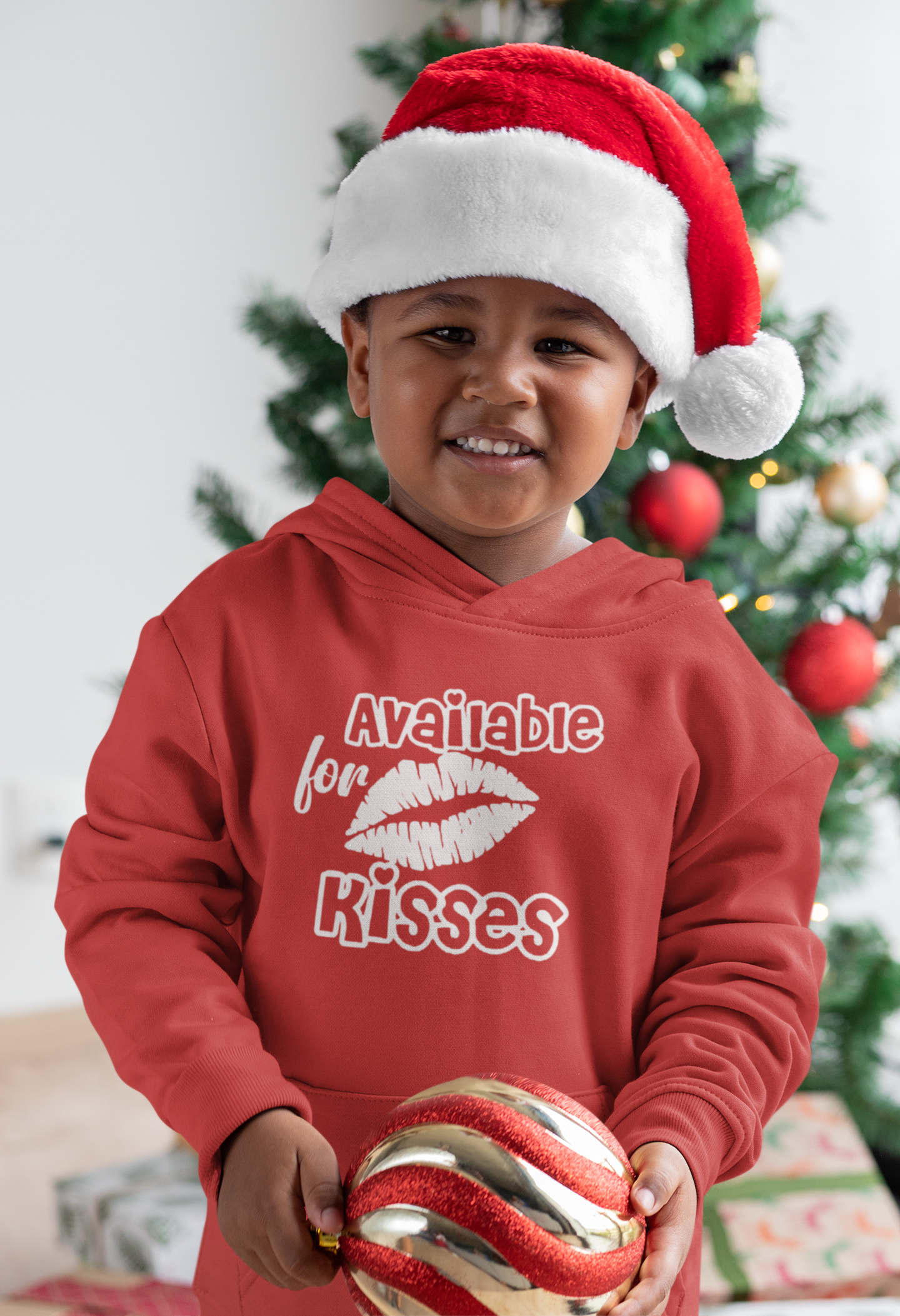 Available For Kisses New Year Boy Hoodies-FunkyTeesClub